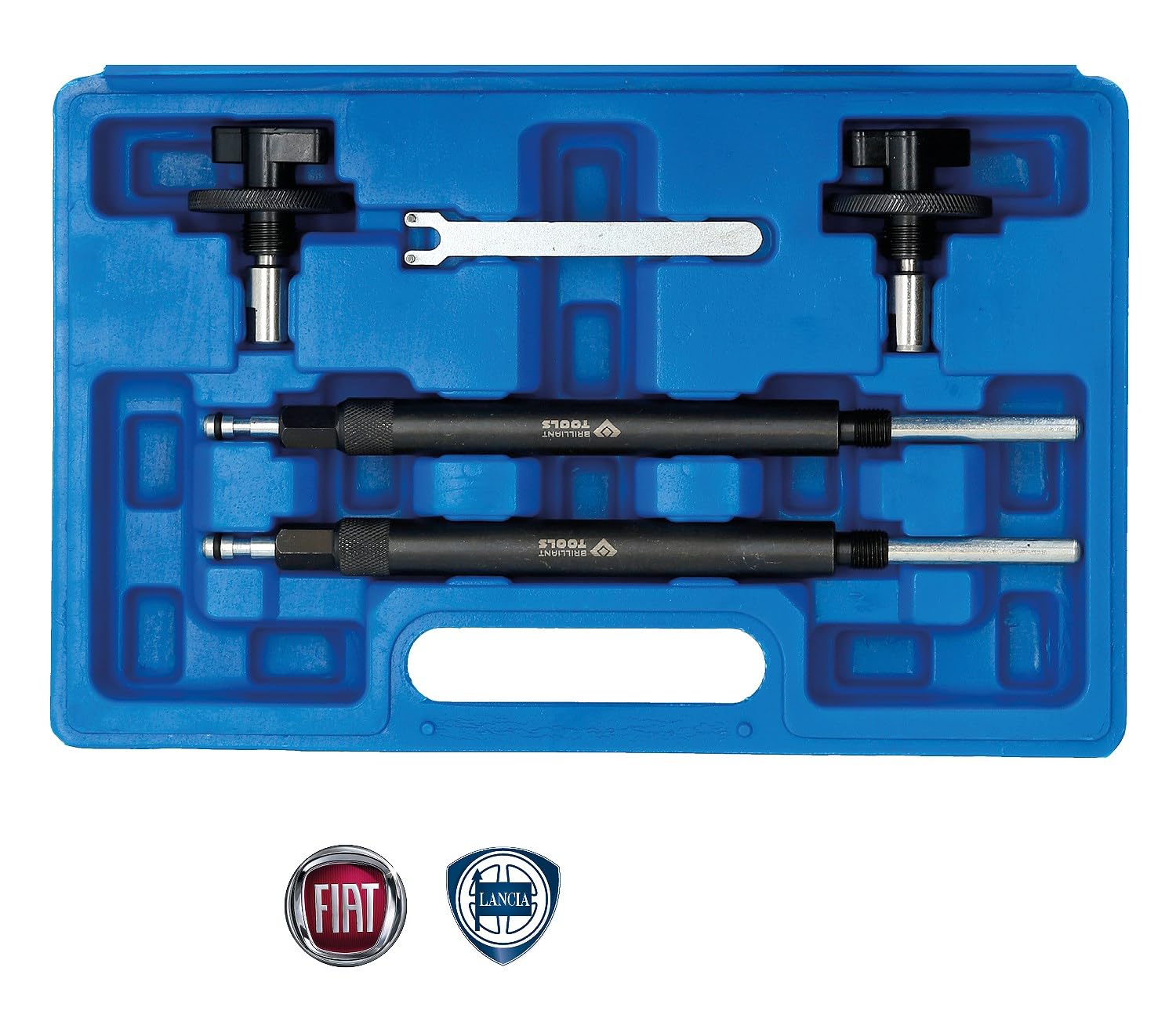 BRILLIANT TOOLS BT592600 Serie di utensili di regolazione del motore per Fiat 1.2 16V [Powered by KS TOOLS]