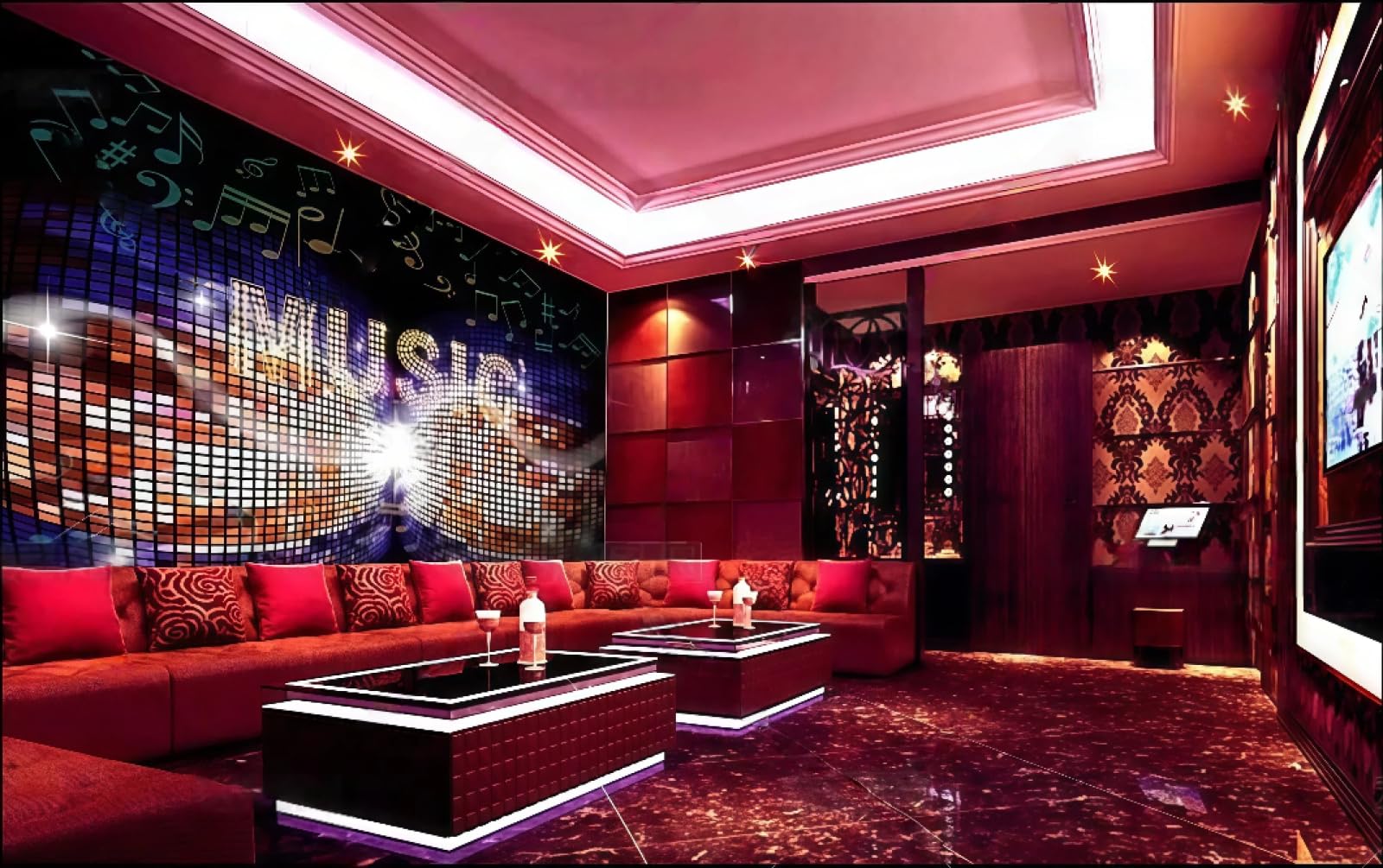 rskjdghshd Wallpapers, Gorgeous Fashion Notes, Music Themes, Nightclubs, Bars, Western Restaurants, Background Wall Murals, Afternoon Tea Coffee Shop Wallpapers,3D,250x175cm