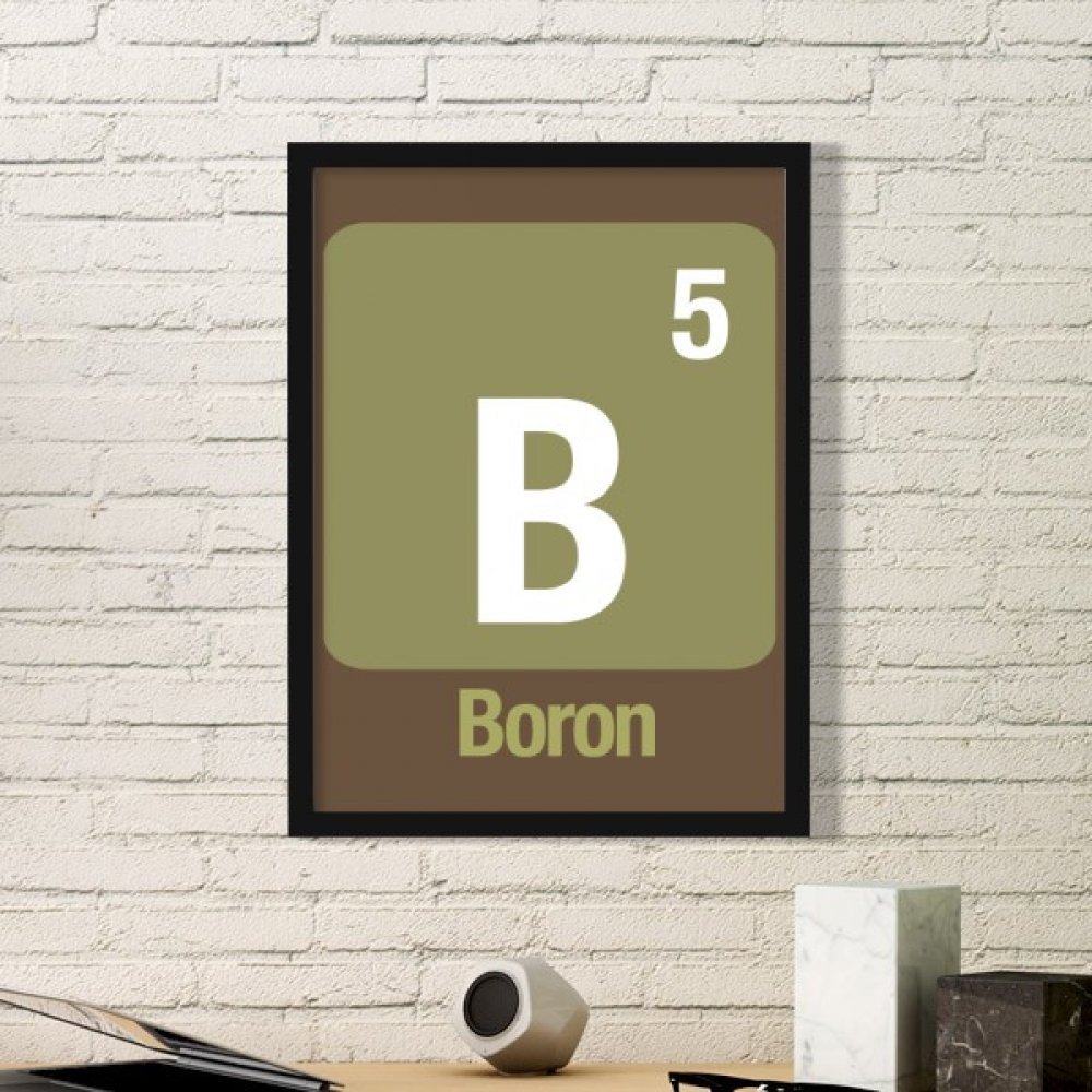 Art Peinture Science Chimique cadre en bois rond cadeau original pour passionne de sciences