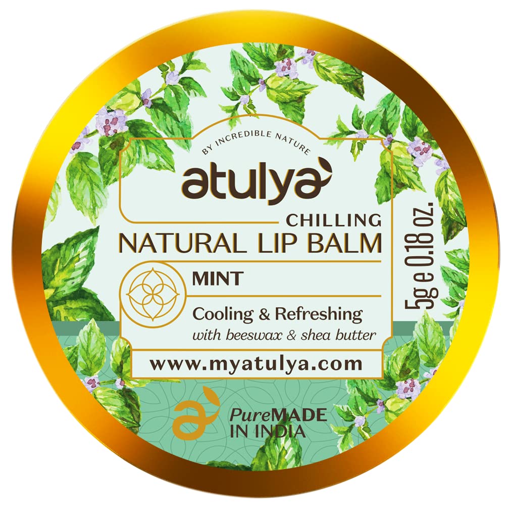 Atulya Mint Natural Lip Balm