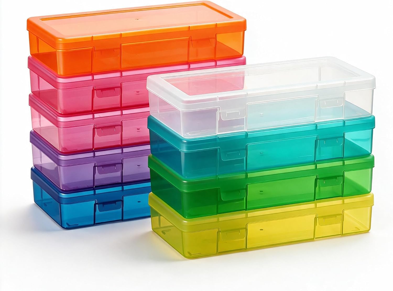  Plastic Small Storage Containers for Organizing, Mini Tote Box thumbnail