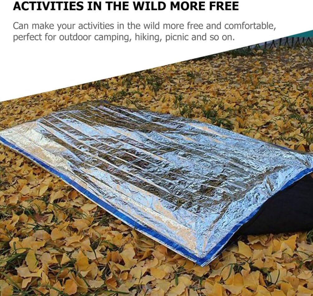 BESPORTBLE Camping Sleeping Sack Emergency Blanket for Adults Lightweight and Portable for Hiking Picnics and Outdoor Activities Versatile Insulation for Indoor and Outdoor Use