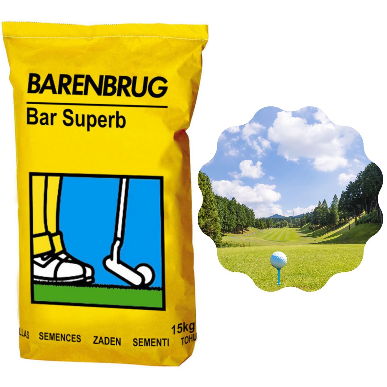 Trawa nasiona BARENBRUG Bar Superb 15 kg