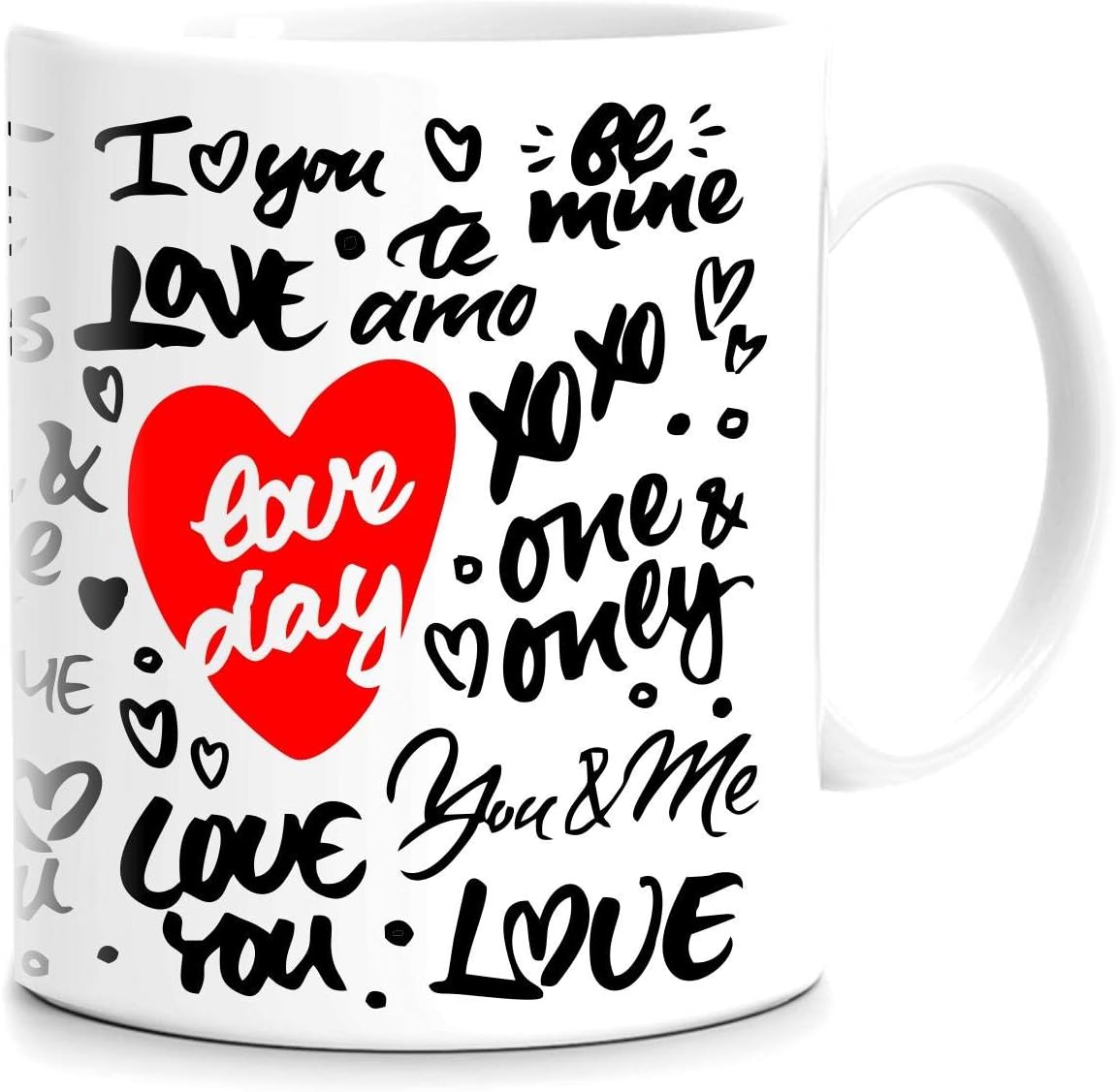 FMstylesLove Mixture Love World Printed Mug