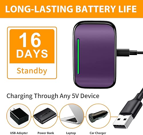 Miniatura 5 de Collar antiladridos para perros grandes, medianos y pequeños, collar de entrenamiento antiladridos con vibración de pitido, dispositivos de control