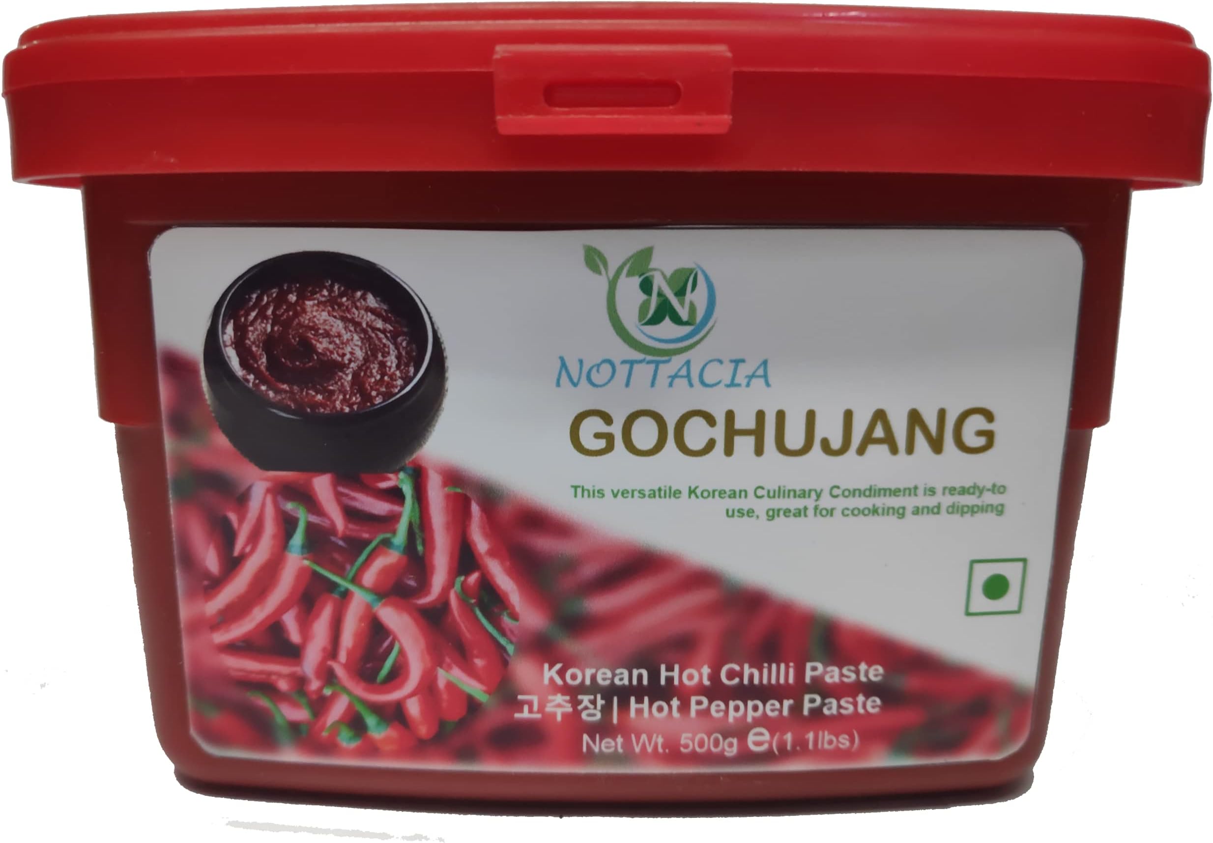 - Nottacia Gochujang (Korean Hot Chilli Paste),500 Grams