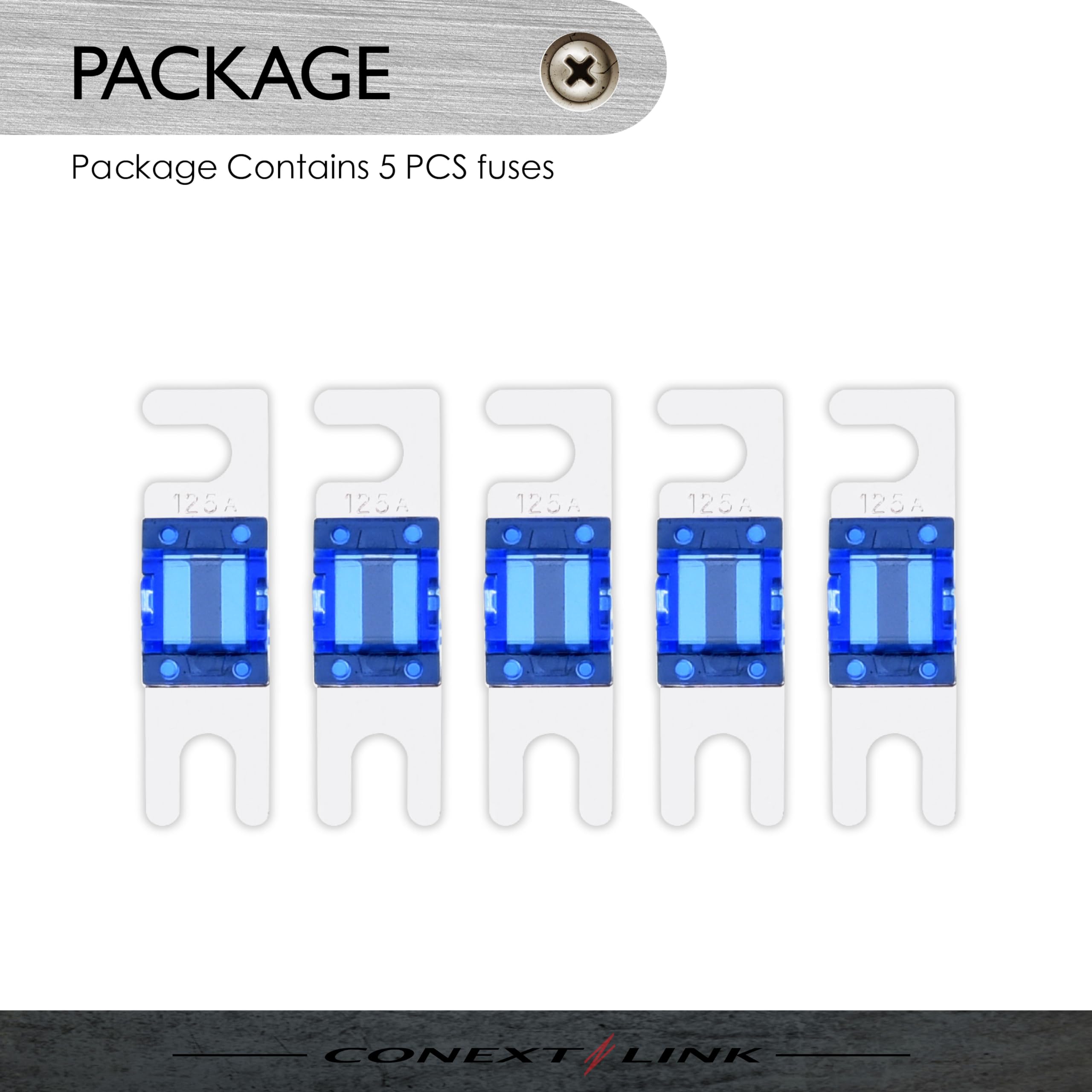 Ampire XSP20 - Kit Portafusibili E Fusibili Mini-ANL (AFS) Per Cavi 10/20mmq