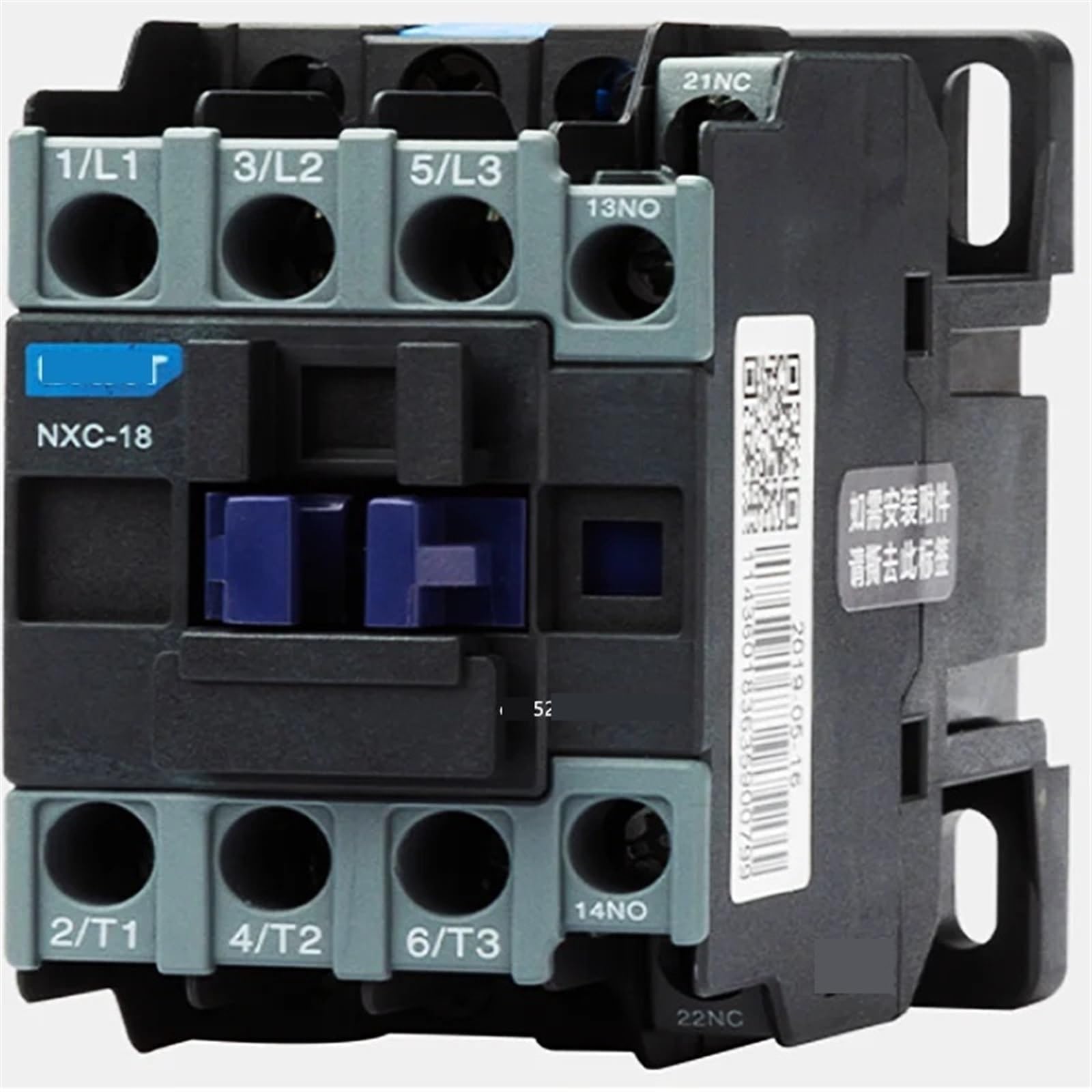 Contacteur AC NXC-18 18A relais de puissance rail DIN CJX2