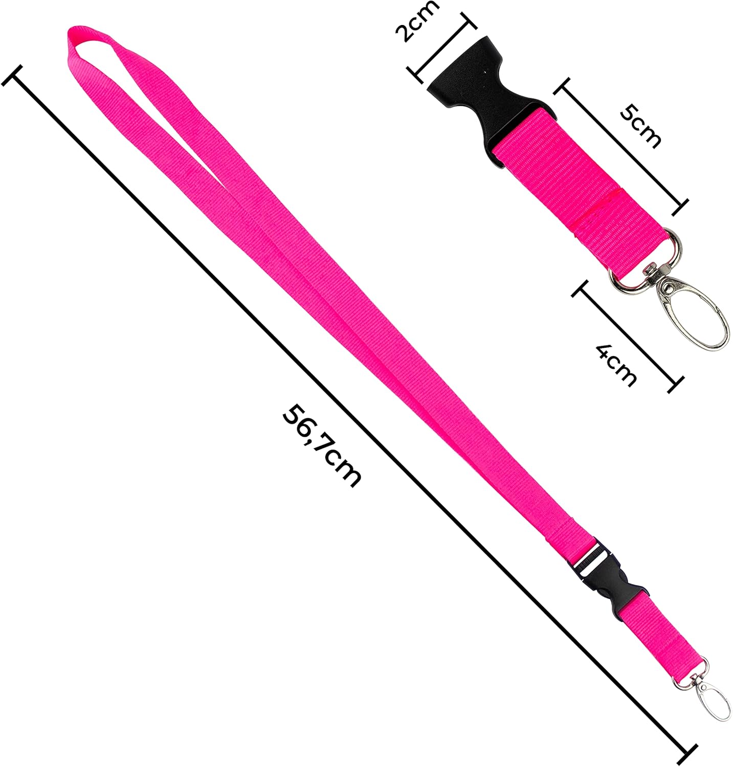 Lanyard for ID Card / Key Holder / Visitor’s Pass / Student Card / Bus