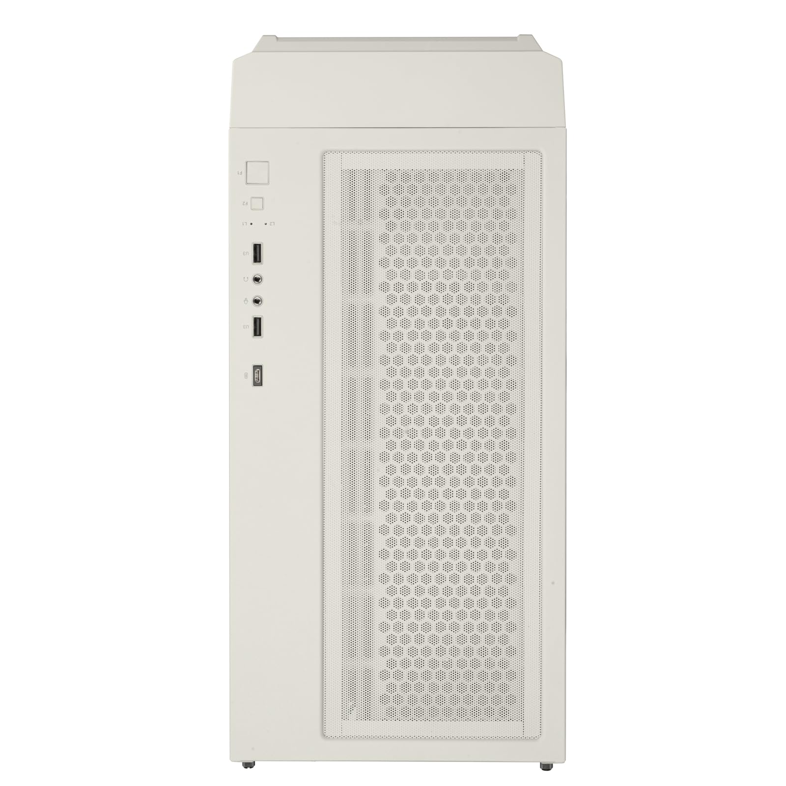 SilverStone FLP03 - Retro-inspiriertes M-ATX Gehäuse mit Unterstützung für vielseitige Speicherlösungen High-End-GPUs und effiziente Kühlung, SST-FLP03W