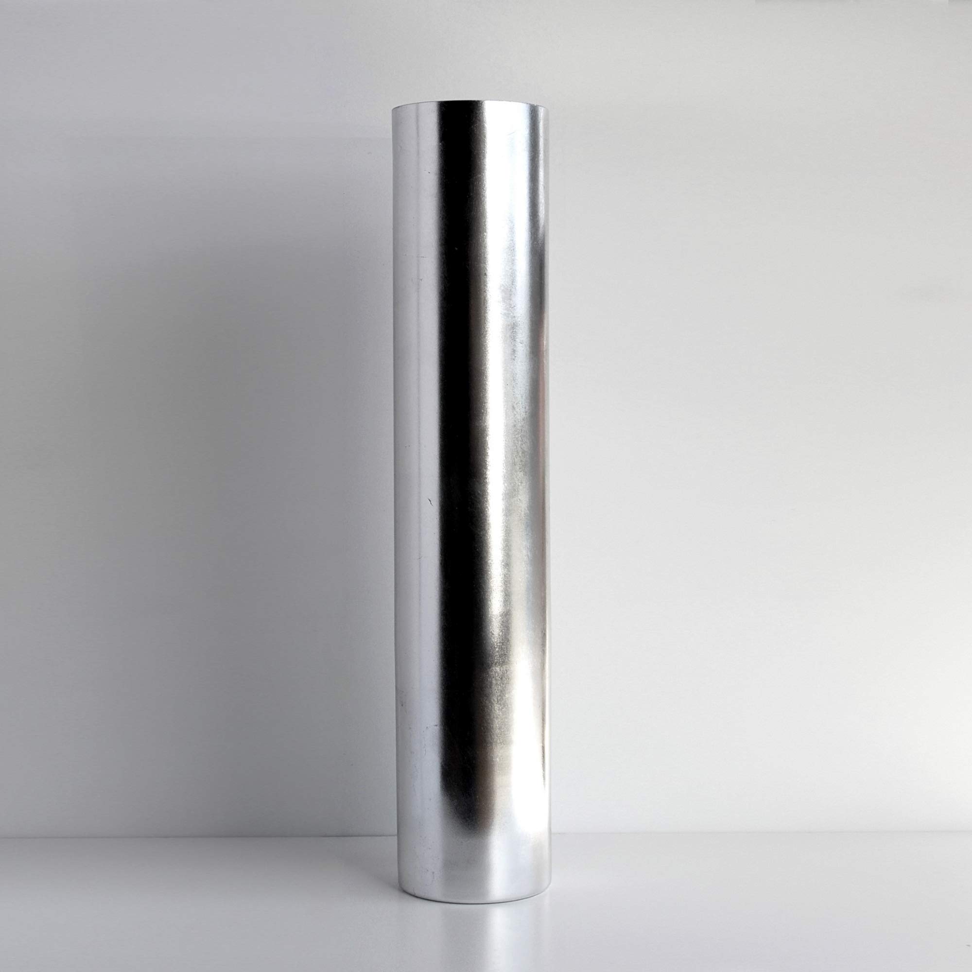 Amazon.co.jp: Gilt 20インチ シルバー金メッキシリンダー花瓶