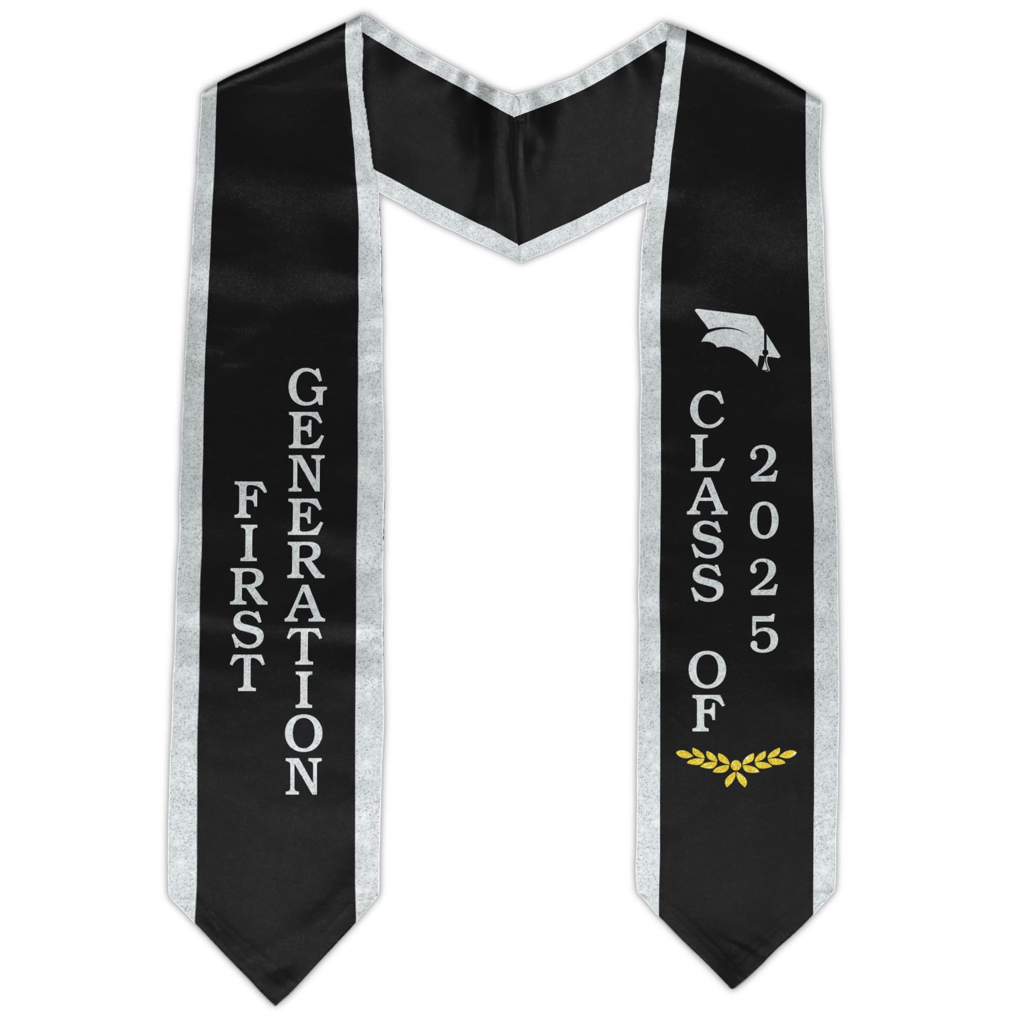GZZSYO First Generation Graduation Stole Class of 2025 Graduation Sash for Unisex Adult Graduates Gifts
