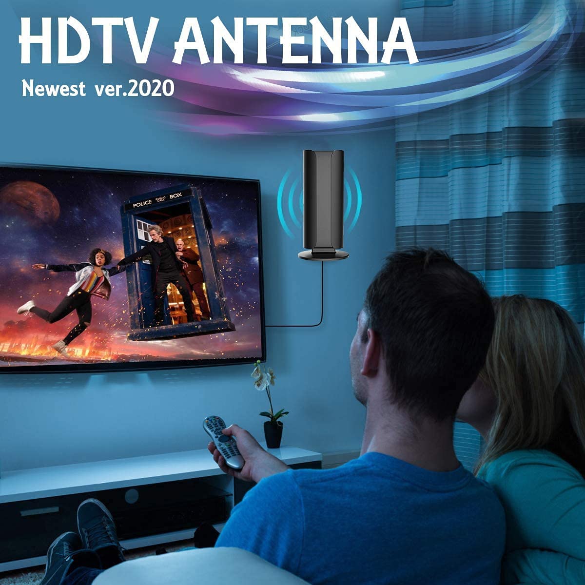 Buy TV Antenna,Indoor Outdoor TV Antenna,HD Digital TV Antenna with