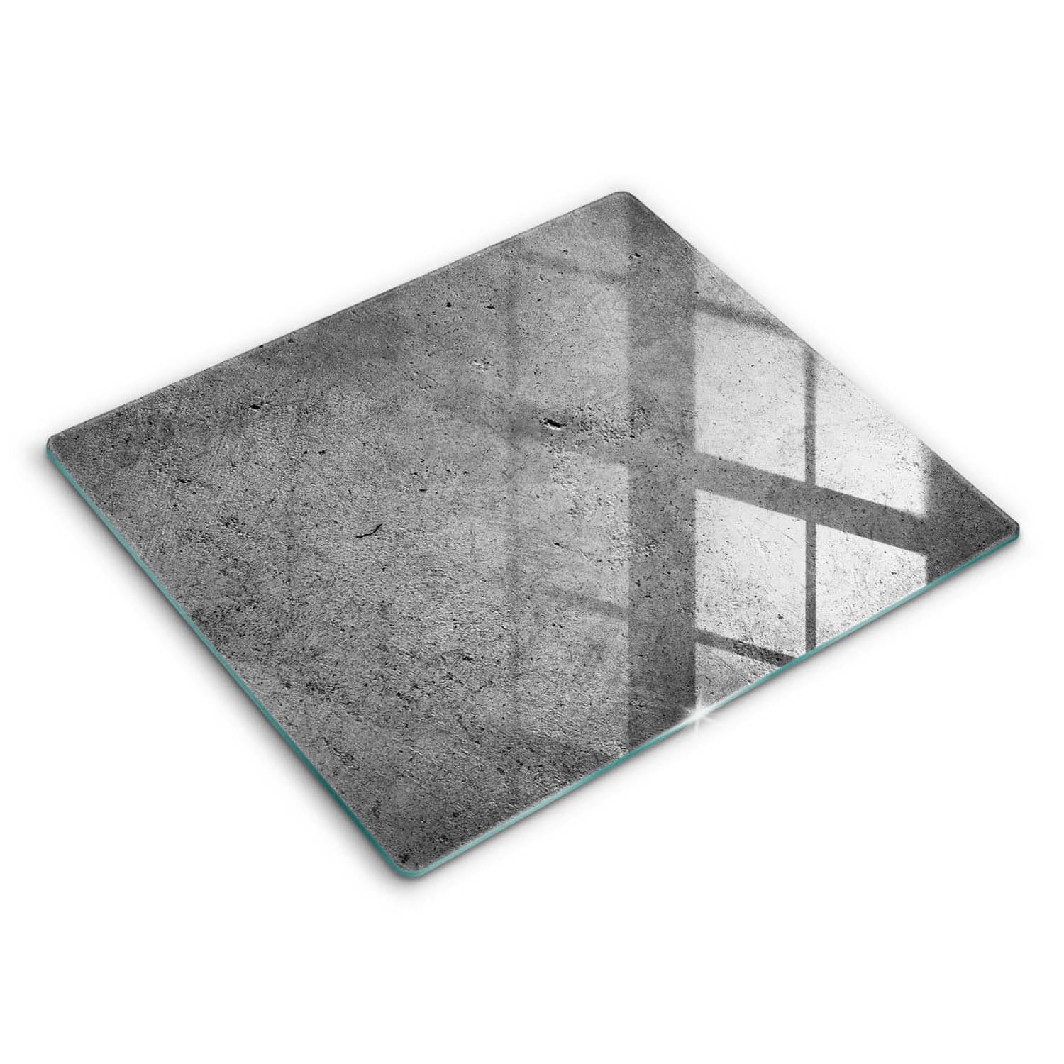 Planche à découper 60x52cm Wallfluent effet béton pour une cuisine moderne