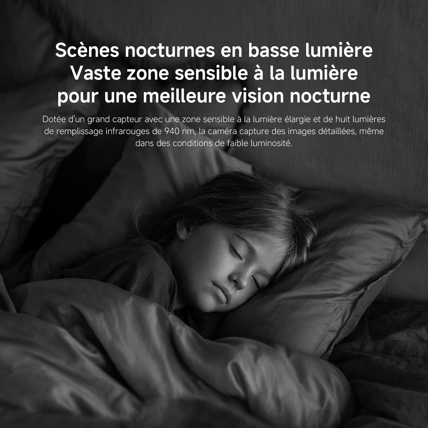 XIAOMI C500 Camera Interieur, 3,5K 6MP 360° Caméras de Surveillance, Alexa | Détection Personnes/Animaux, Suivi Auto, Couleurs Réelles En Faible Luminosité, Audio Bidirectionnel, Wi-Fi 6 2,4/5 GHz