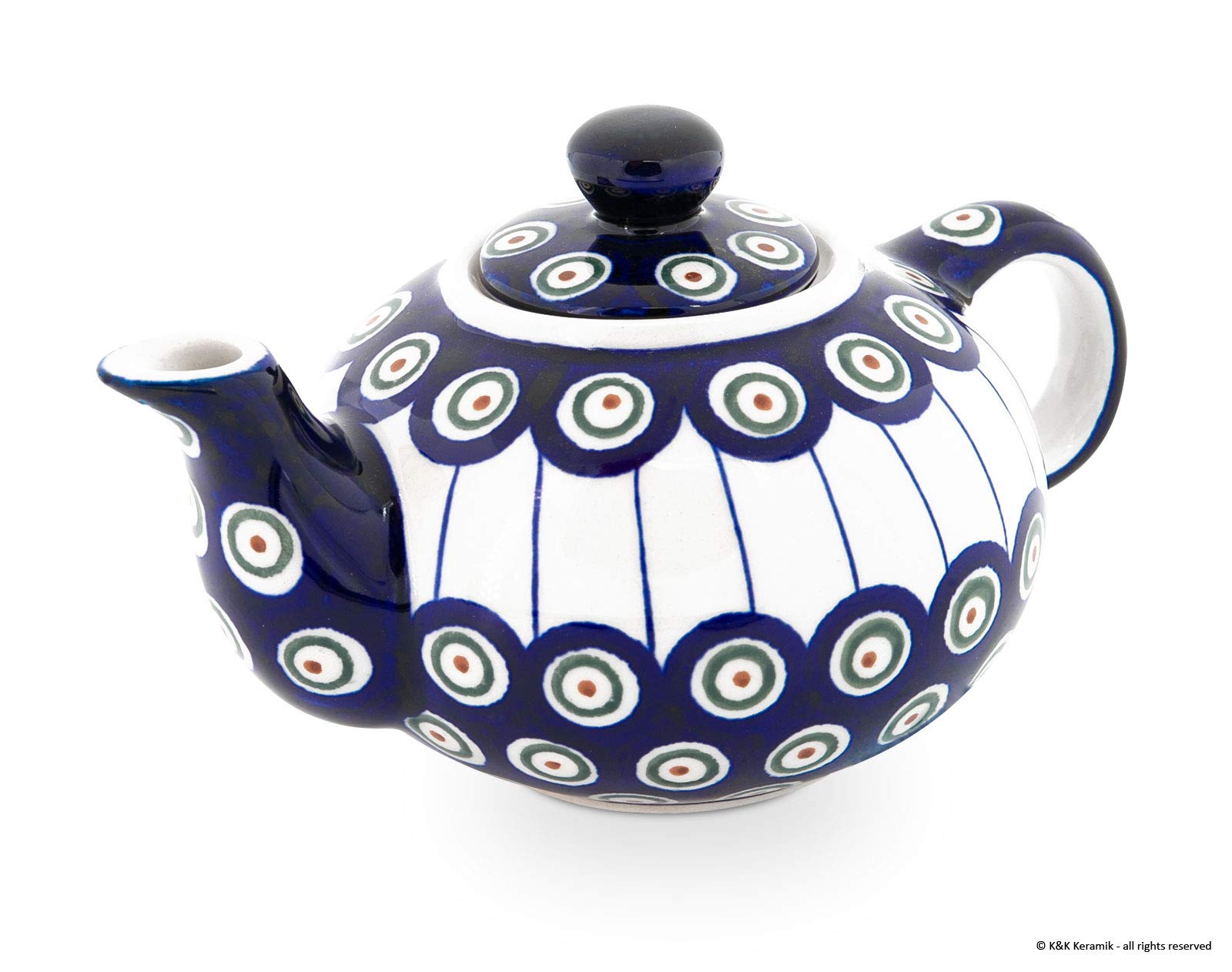Bunzlauer Ceramic Teapot 0.42 Litres Model 8