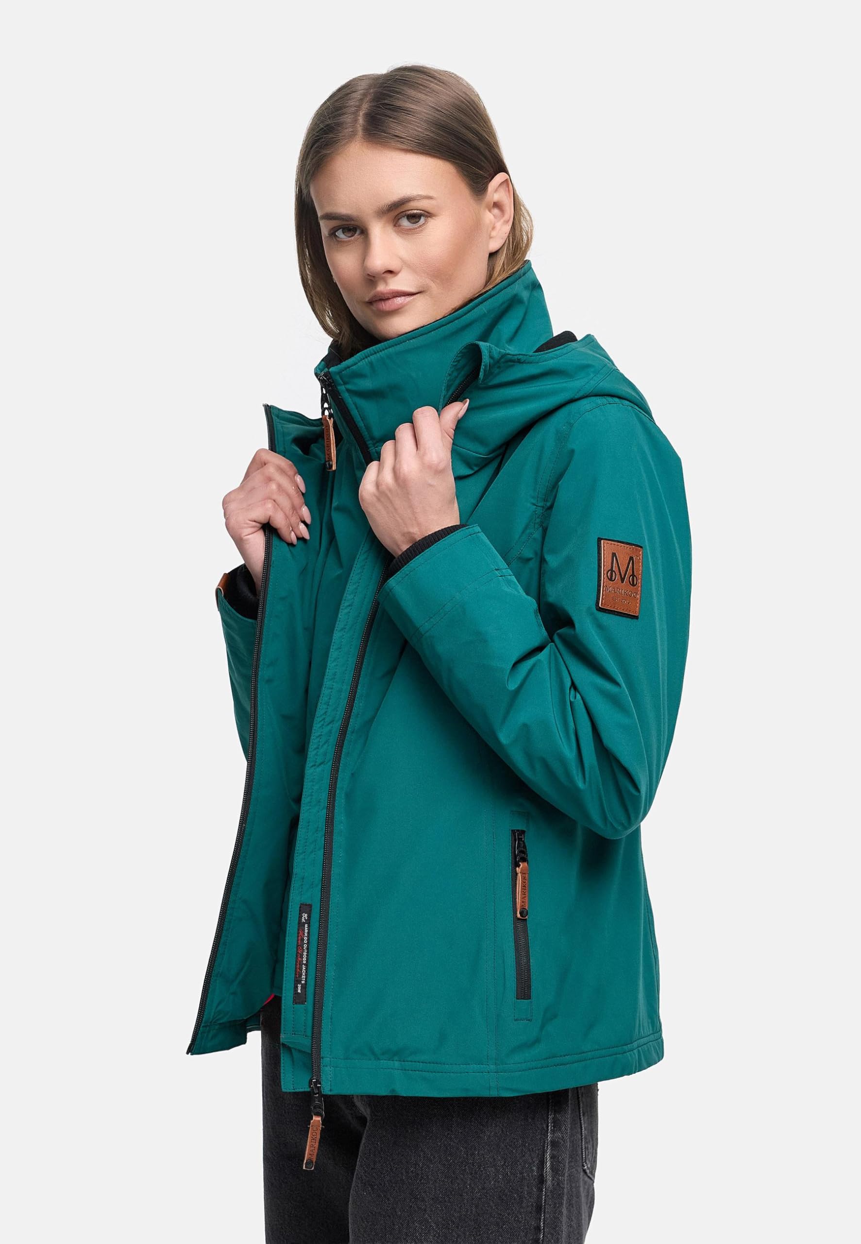 Marikoo Erdbeere Veste Outdoor pour Dame avec Capuche XS-XXL