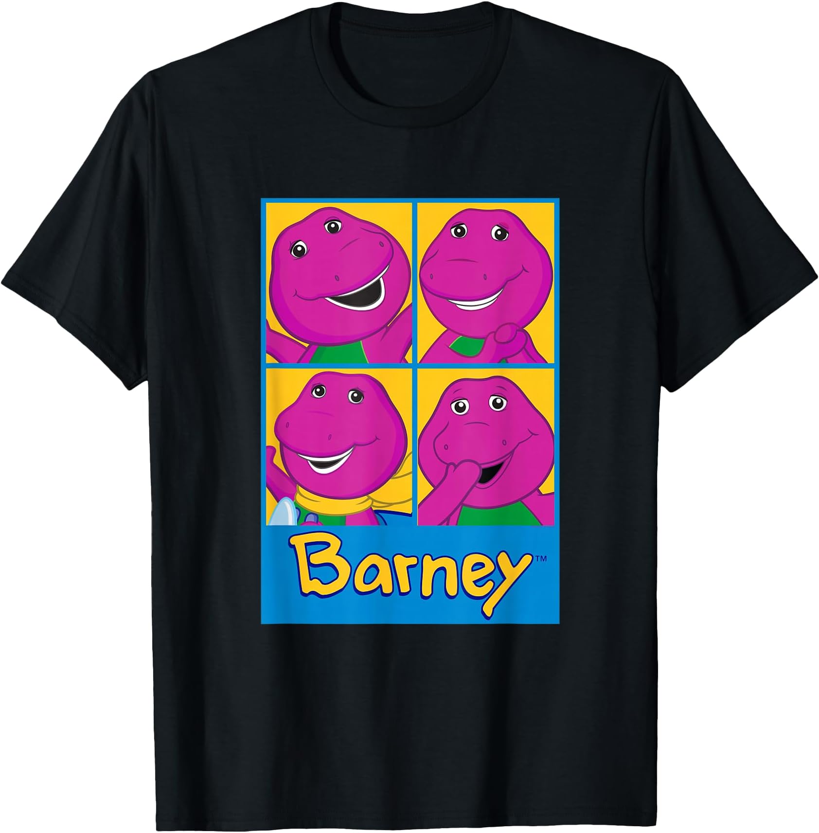 Barney Grid T-Shirt
