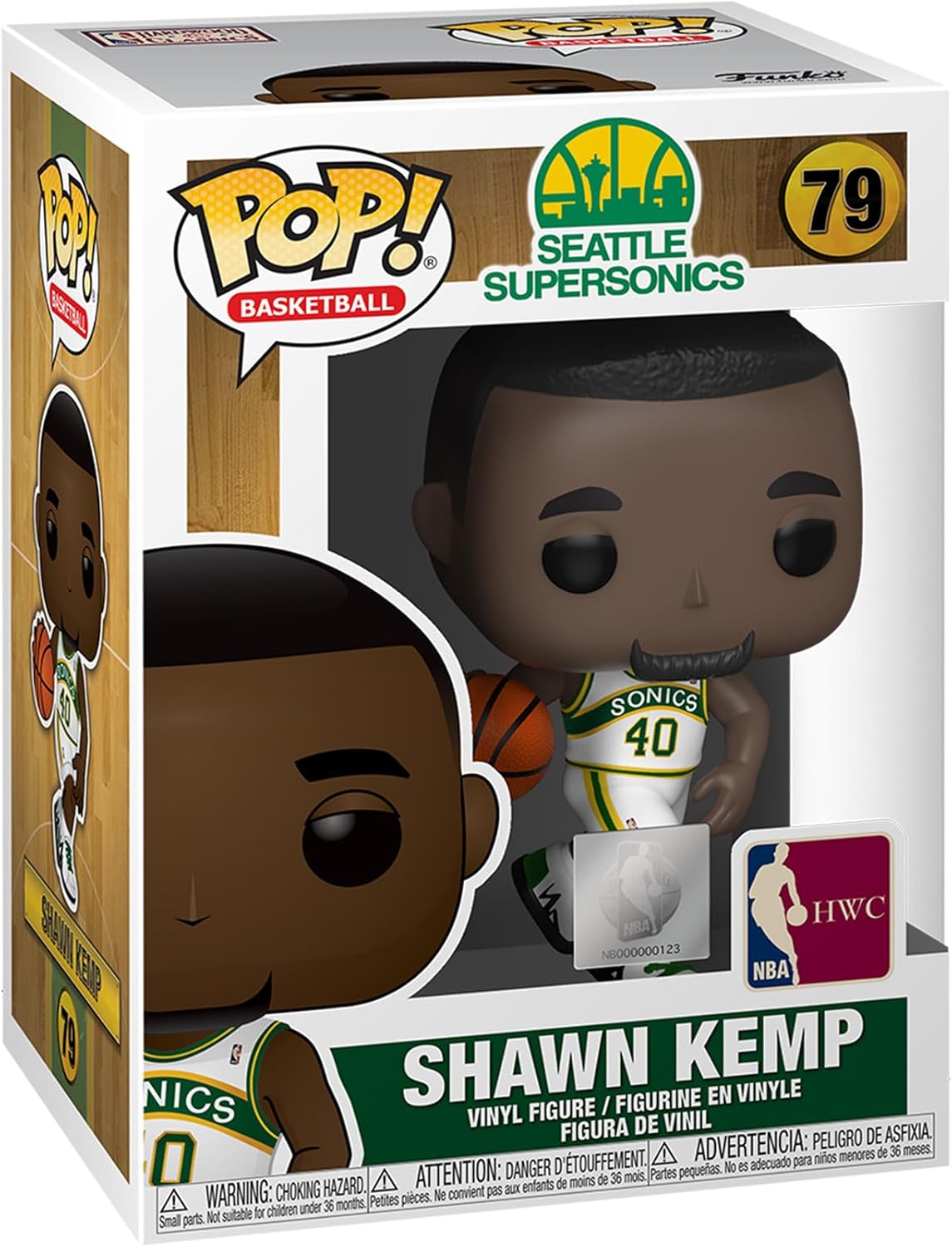 Funko POP NBA: Legends- Shawn Kemp(Sonics Home)
