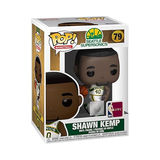 Funko Pop Nba: Legends- Shawn Kemp(Sonics Home)