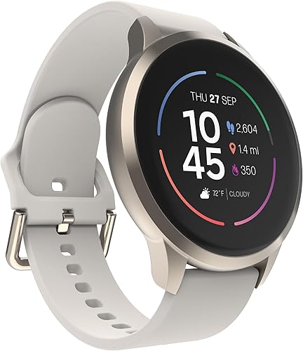 iTouch Sport 4 Smartwatch - Fitness Tracker, Heart Rate Monitor, Customizable Watch Face - Activity and Calorie Tracker - 100+ Sports Modes -