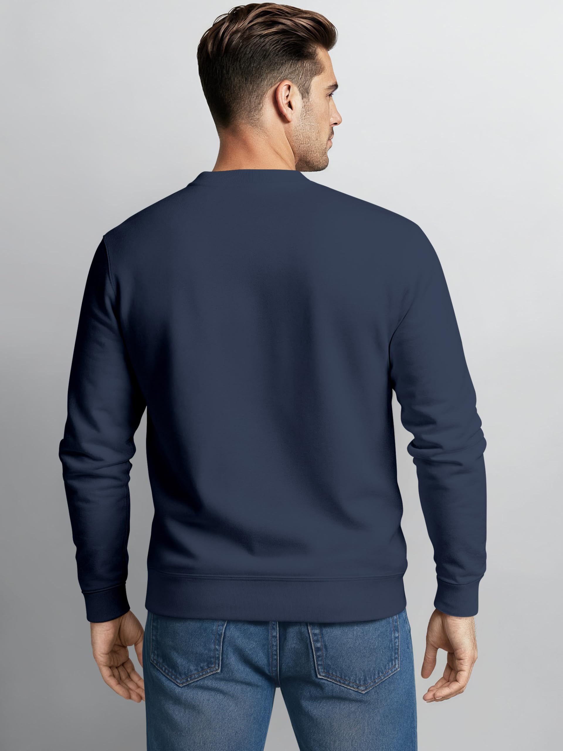 Neverless - Felpa da uomo originale Legends Gladiator Sparta, girocollo Originale Navy XXL