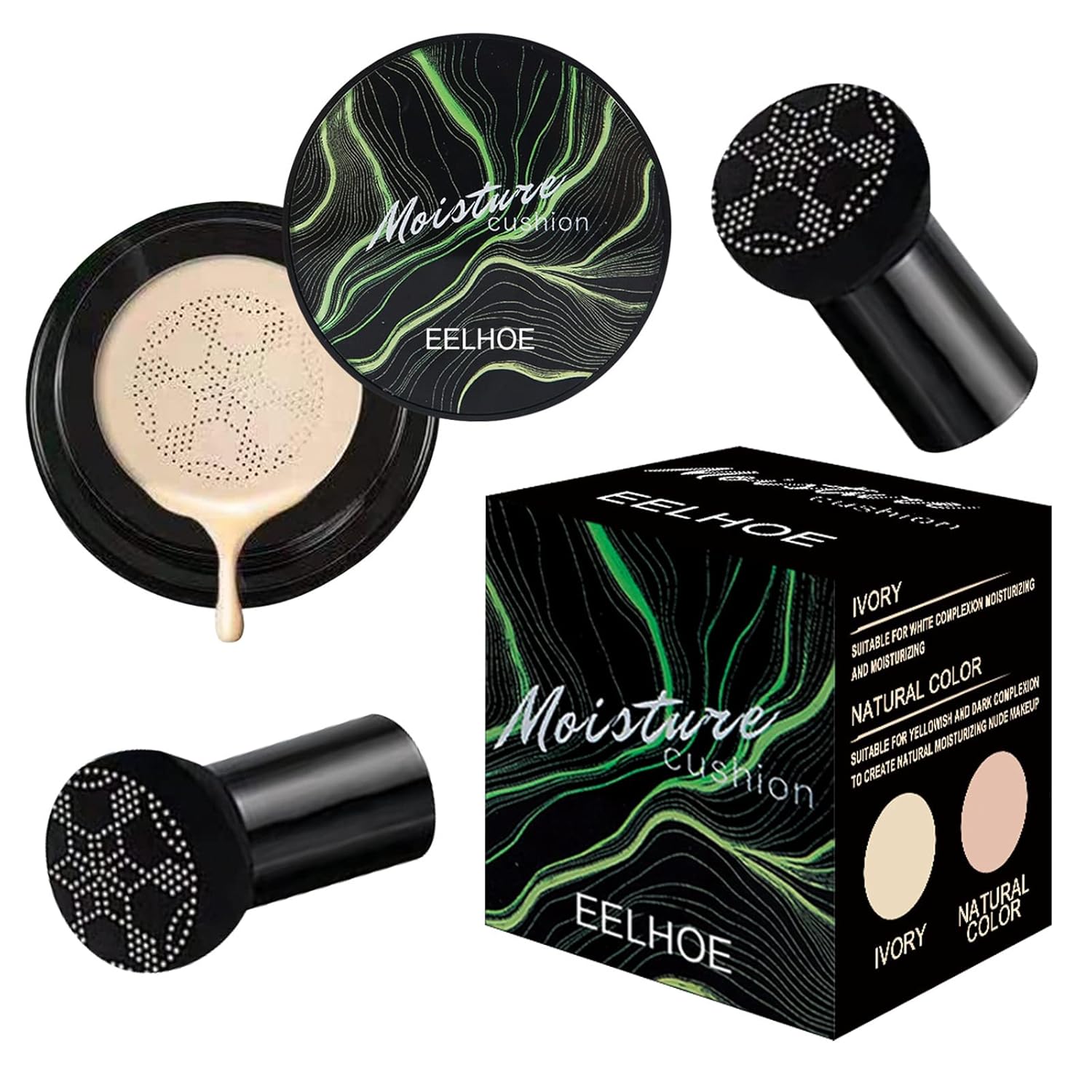YXKJMN Mushroom Head Air Cushion CC Cream Foundation with