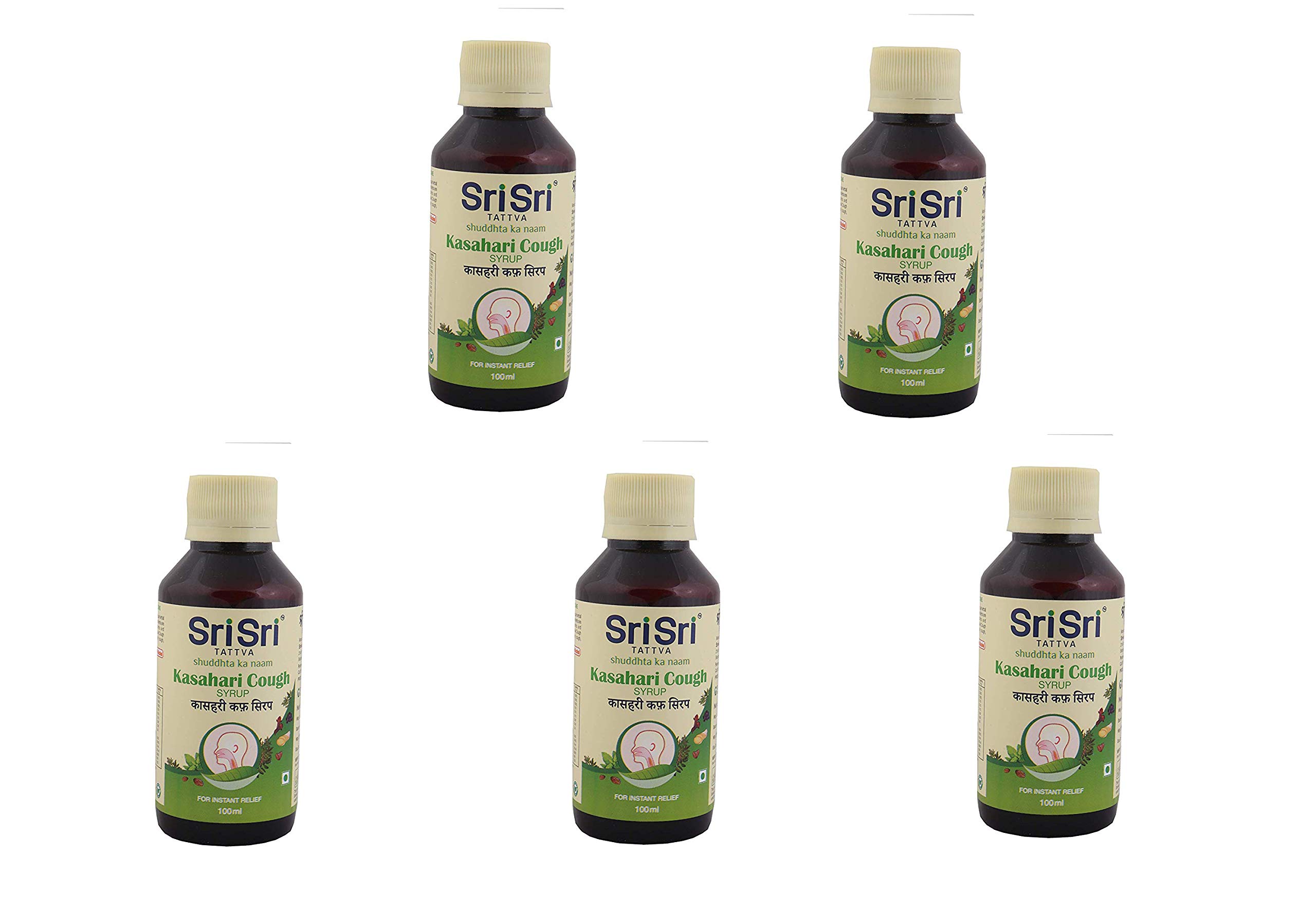 Sri Sri Tattva Kasahari cough syrup 100 ml (Pack of 5) (B07MW4VXKT) Amazon Price History, Amazon Price Tracker