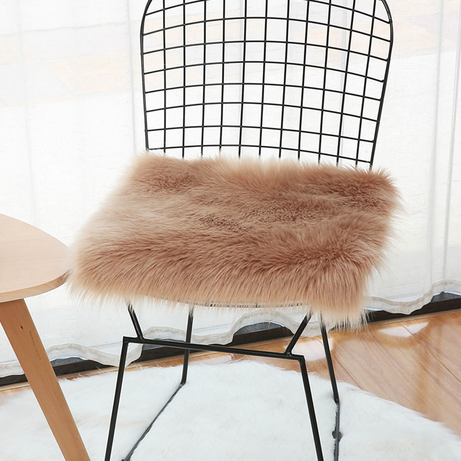 Sheepskin Seat Pad Sheepskin Seat Cushion For Office Chairs