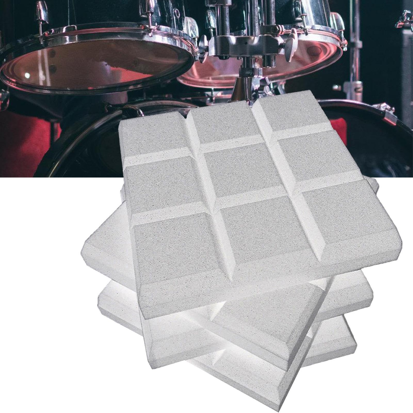 Pannelli Fonoassorbenti Coperta Insonorizzante Ad Alta Densità | Pannelli Fonoassorbenti per Studio per Studio Registrazione Home Theater Musica e Sala Riunioni