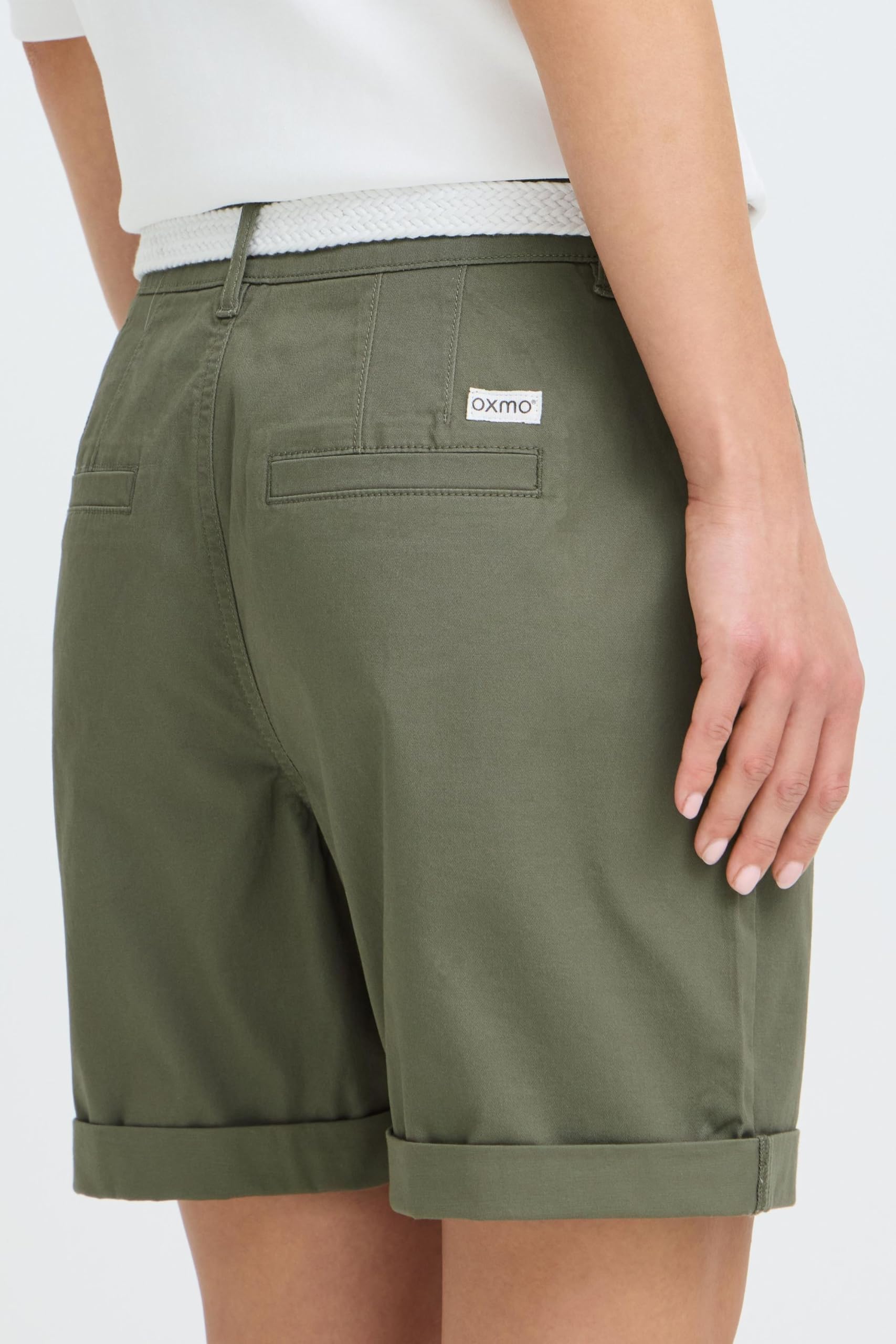 OXMO OXChakira Damen Chino Shorts Kurze Hose