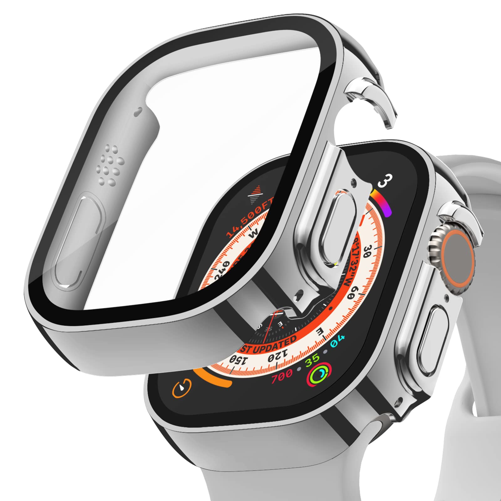 Recoppa Pack of 2 Apple Watch Ultra Protective Cases, 49 mm