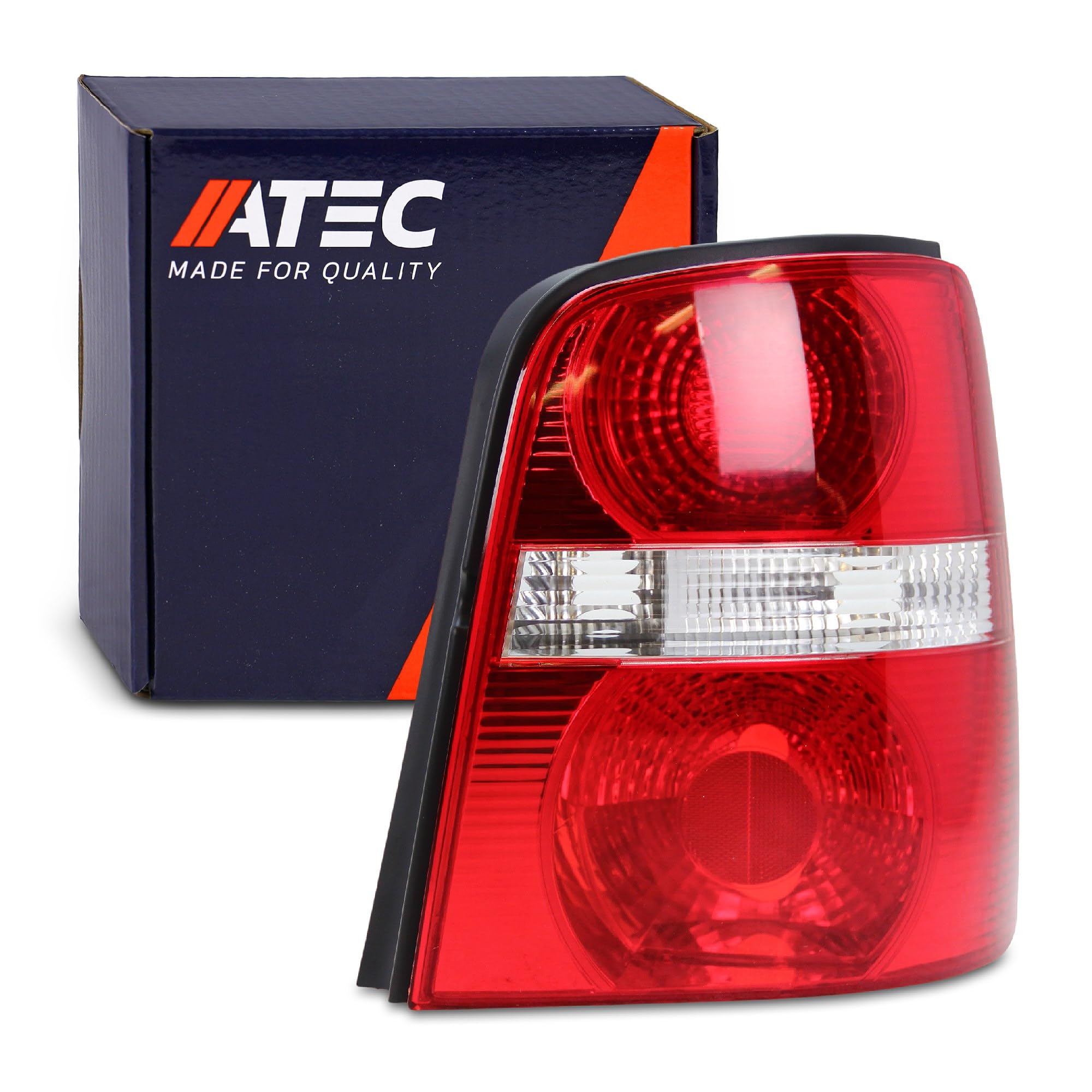ATEC Germany 1x Feu arrière droit blanc/rouge sans support de lampe