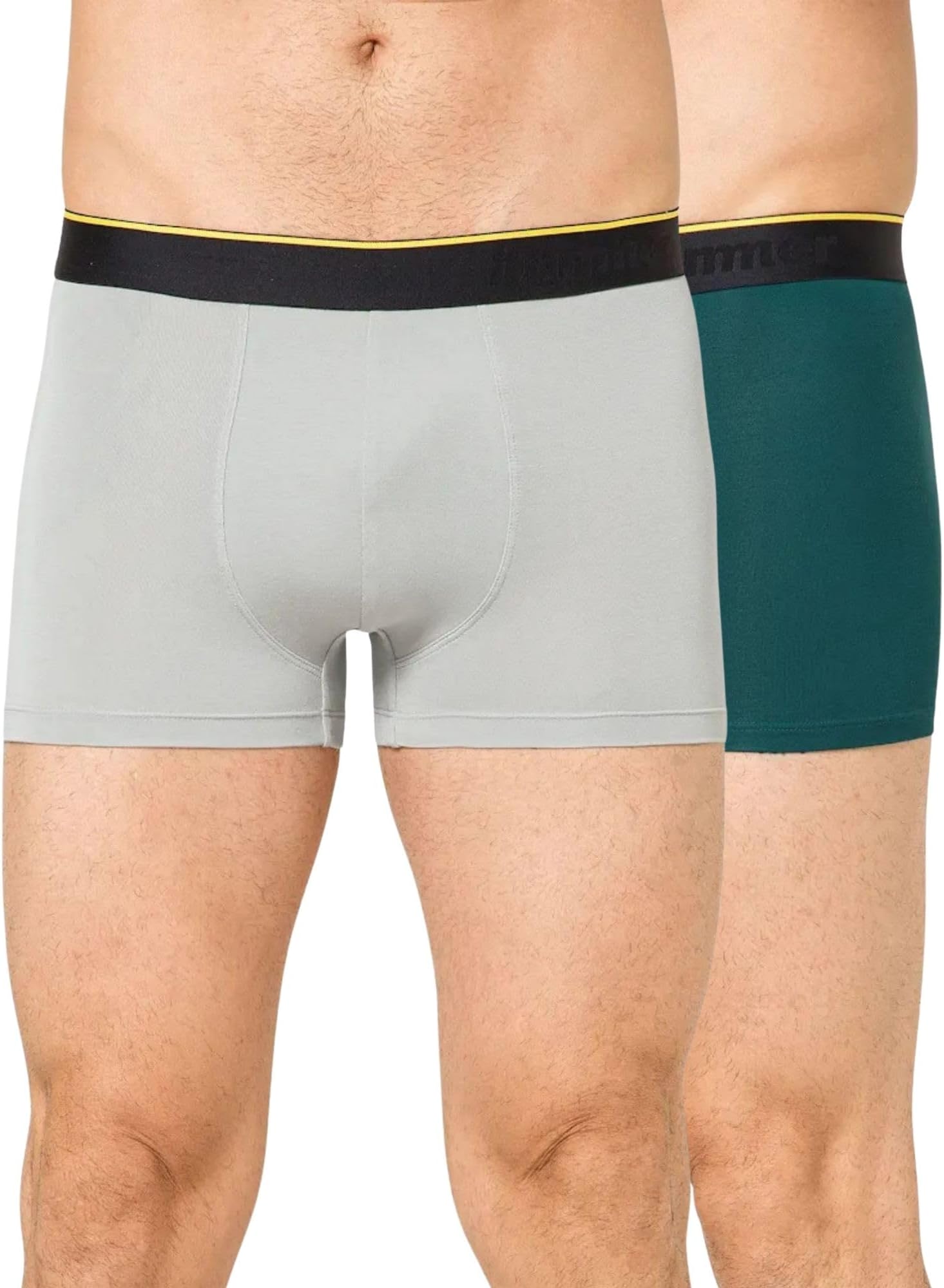 - Micro Modal Trunks Underwear for Men – Ultra Soft & Breathable, 3 X Softer Than Cotton, Stretchable for Ultimate Comfort & Style, Combo Pack of 2 (A Shark Tank Product)