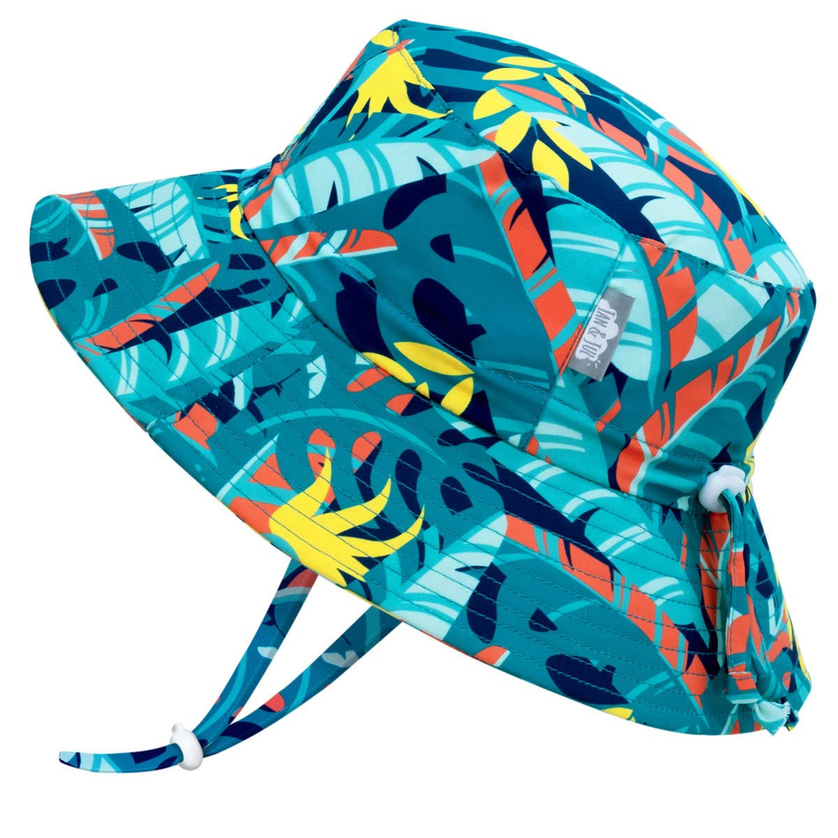 JAN &amp; JUL Kids' Quick Dry Beach Bucket Sun-Hat for Swimming