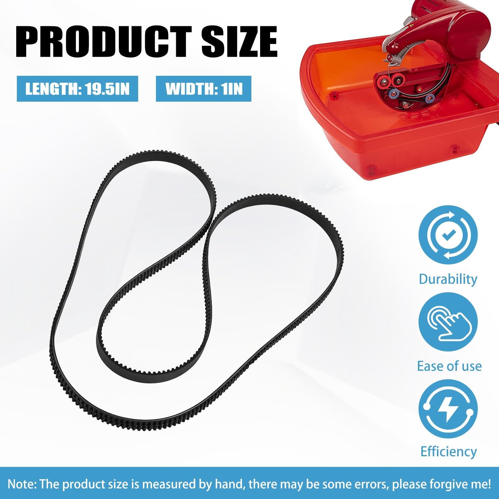 Ring Saw Drive Belt - Gemini Taurus Replacement -7