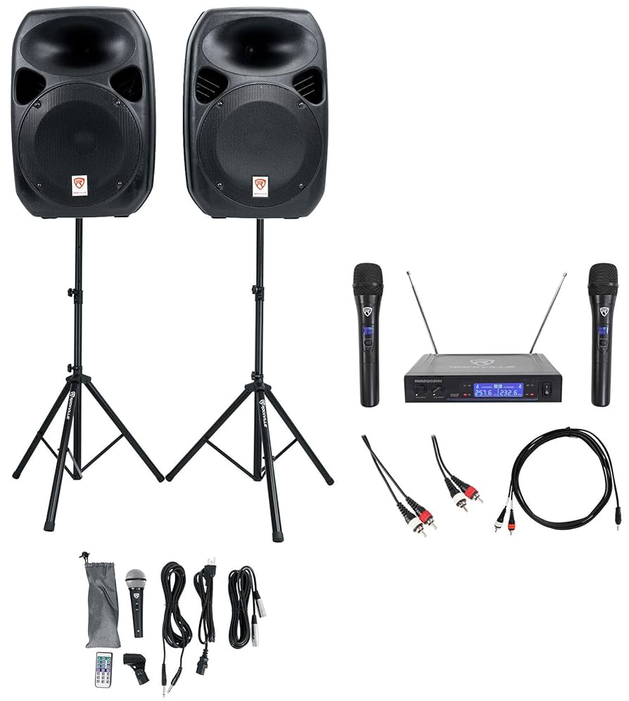 Amazon.com: Rockville Power GIG RPG-122K All In One DJ/PA