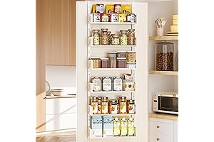 6-Tier Over the Door Pantry Organizer: The Ultimate Space-Saving Solution