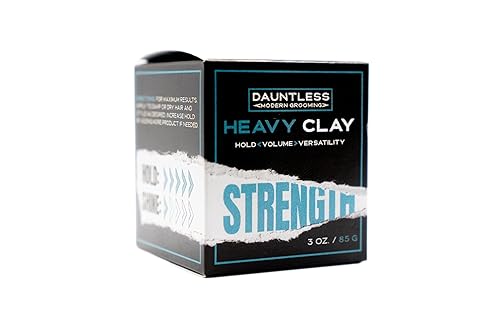 Dauntless Heavy Clay – Ultra Strong Hold Matte Finish Hair