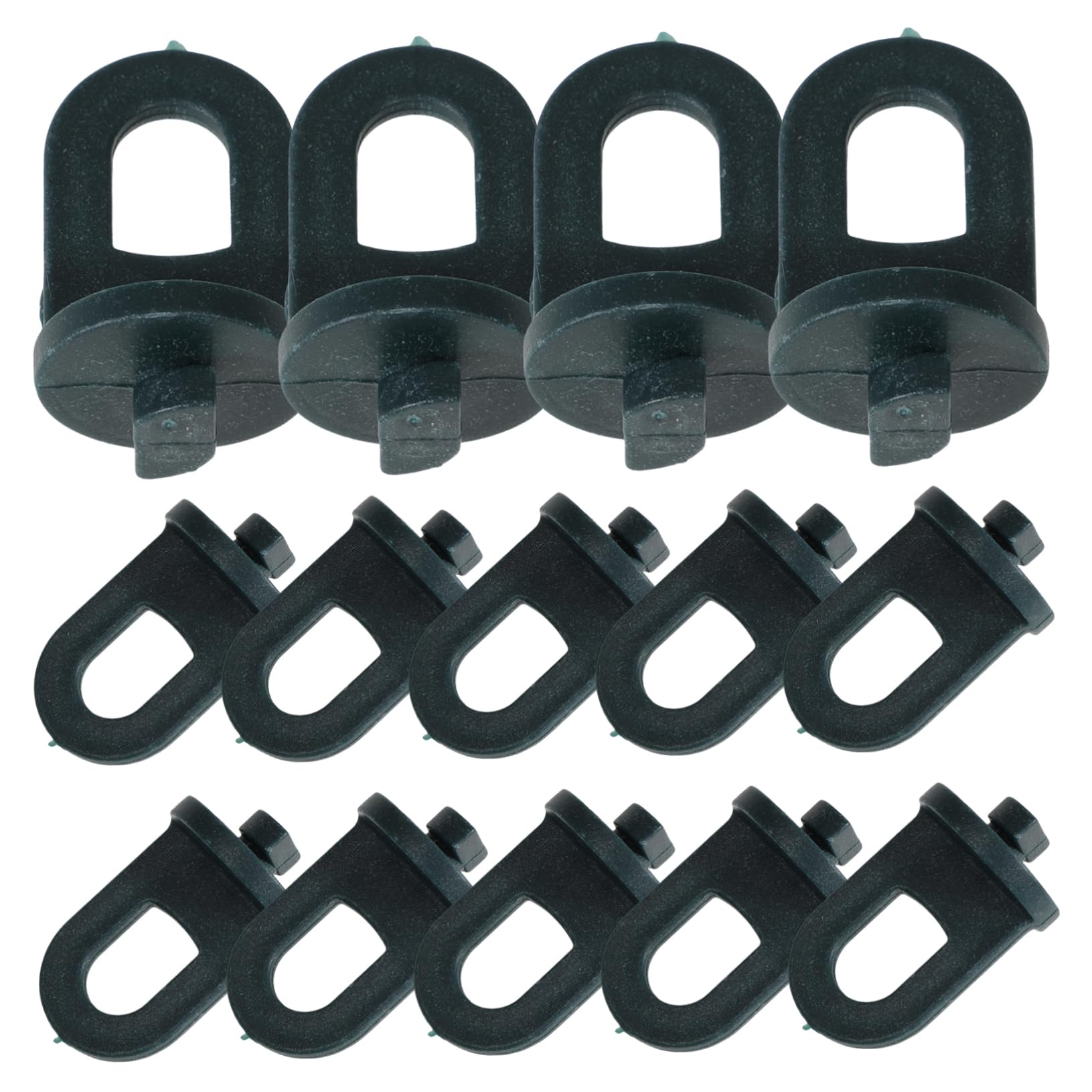OFFSCH 100pcs Twist Clips for Greenhouse Accessories Greenhouse Clamps for Hanging Plant Pots Versatile Twist Tool for Convenient Plant Display and Care