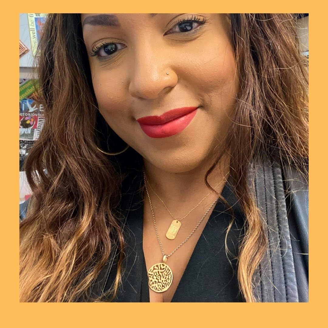 Alef Bet by Paula Shema Yisrael Hear O' Israel Hebrew Prayer Necklace Sterling Silver - Image 5