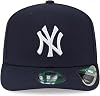 New Era Unisex-Adulto MLB Gorra de Jugador Réplica 9SEVENTY Ajustable de Color del Equipo con Snapback Elástico, Talla Única - New York Yankees - Azul Marino 3