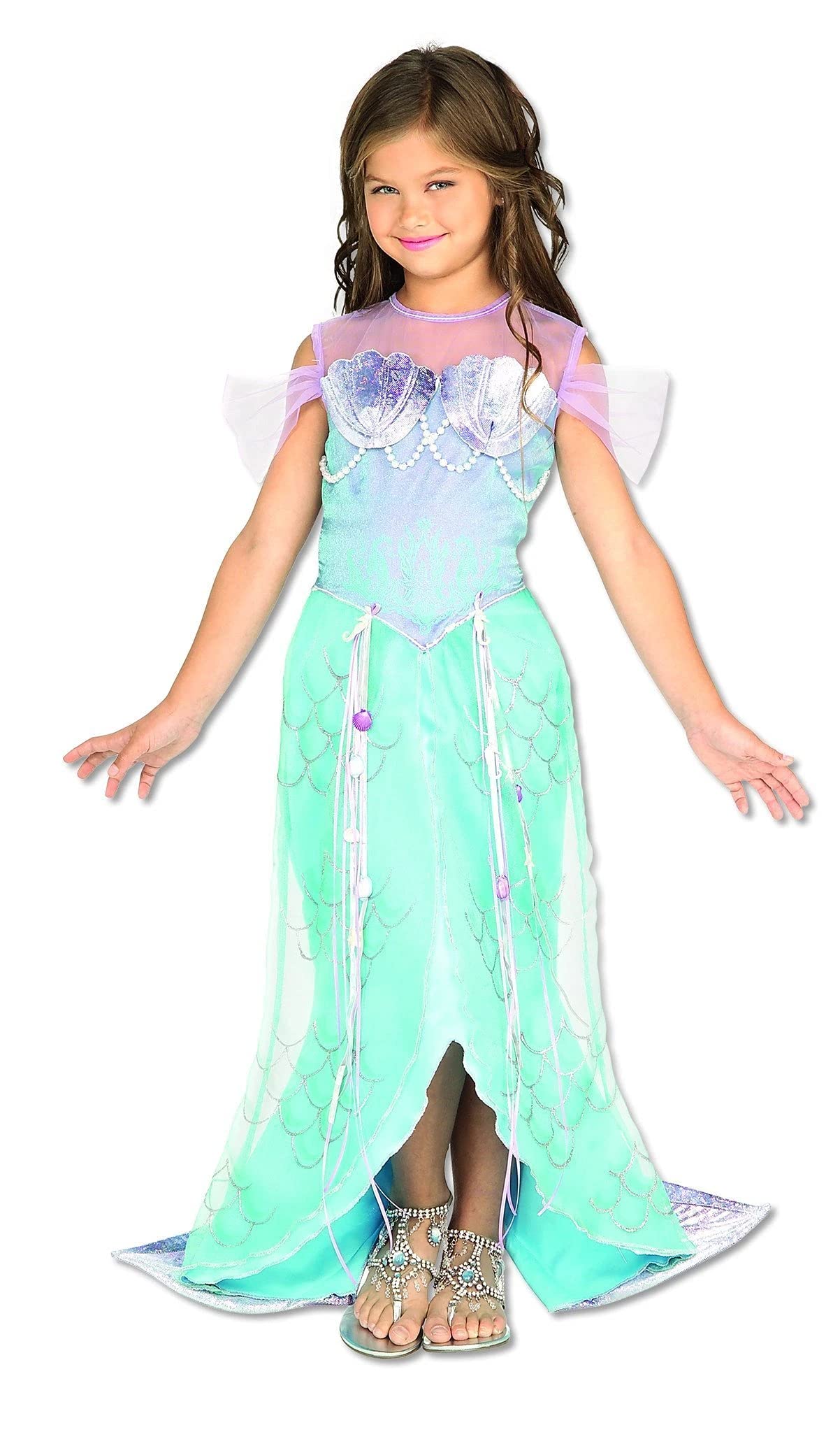 Rubie's Let's Pretend Child's Deluxe Mermaid Costume, Toddler