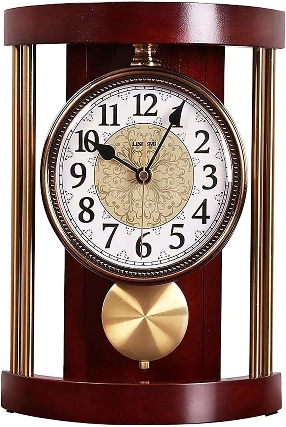 Quality Wall Clock Silent Non Ticking, Clock Mantel Silent