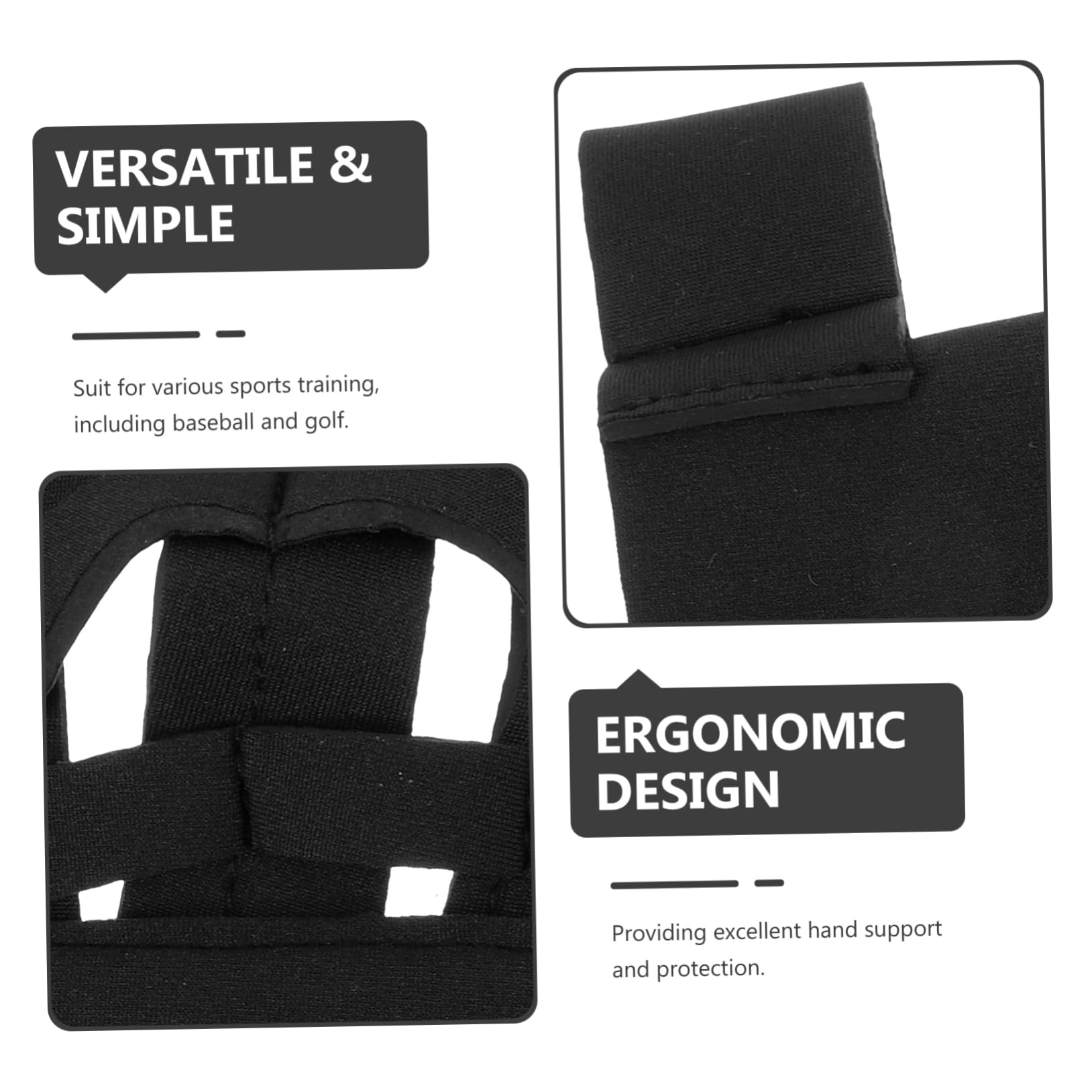 KESYOO Versatile Youth Training Glove for Baseball Softball Polyester Ergonomic Design