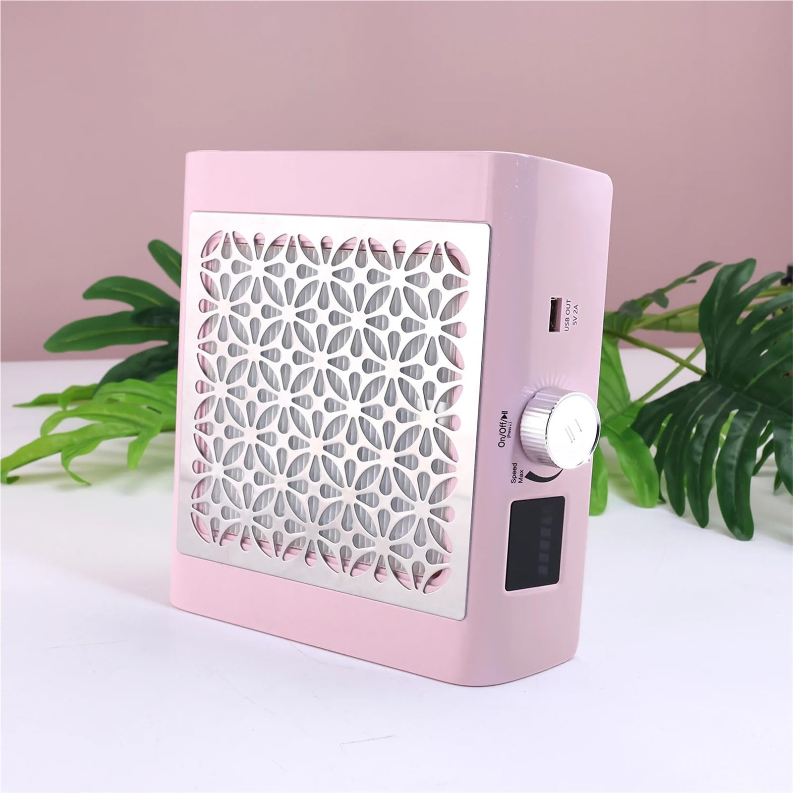 Aspirateur Ongle, Aspirateur Manucure Aspirateur Manucure Puissant 85W, Sans Balais, 4500 tr/min, Batterie(WHITE,A)