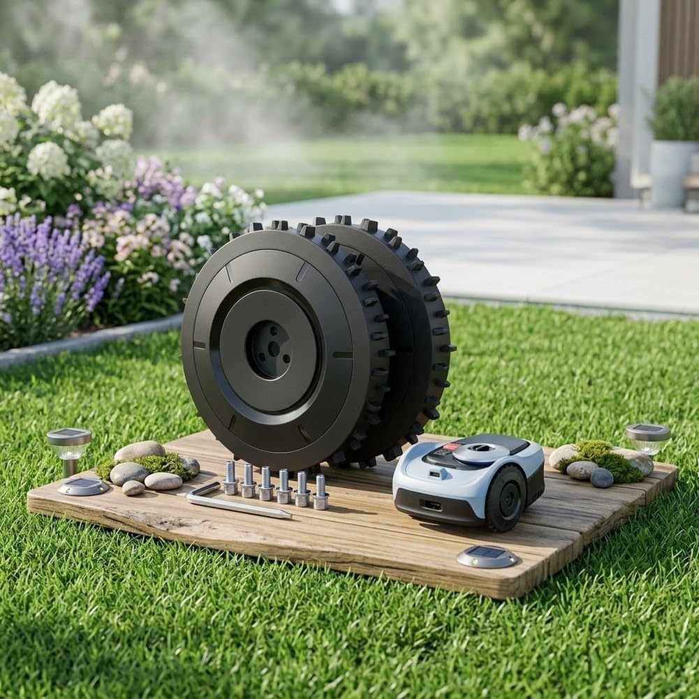 Kit para ruedas Repuesto para navimow i108E con Tornillos y para herramienta