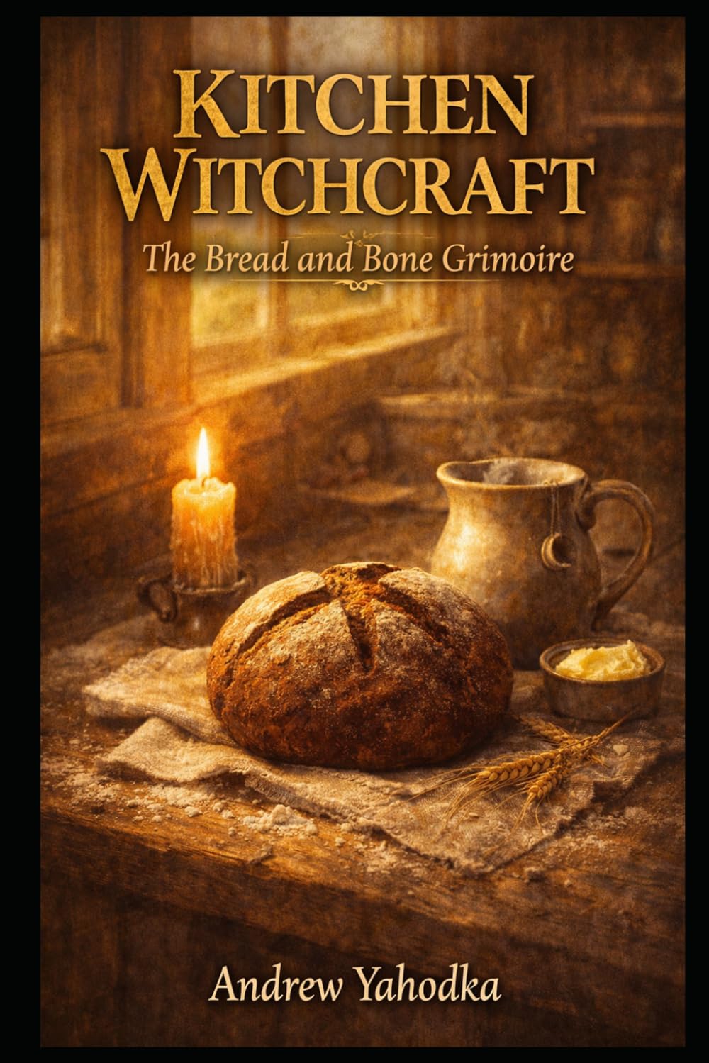 Kitchen Witchcraft: The Bread and Bone Grimoire: Ancestral Kitchen Rituals, Dough Magic & Sacred Baking Spells for the Hearth Witch Tradition