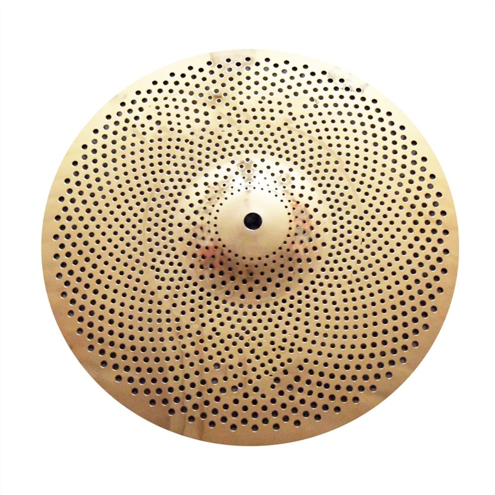 Cymbals Piatti 12 "Argento/Dorato/Nero/Colorato Piatti A Basso Volume per Tamburo (Color : Bright Golden)