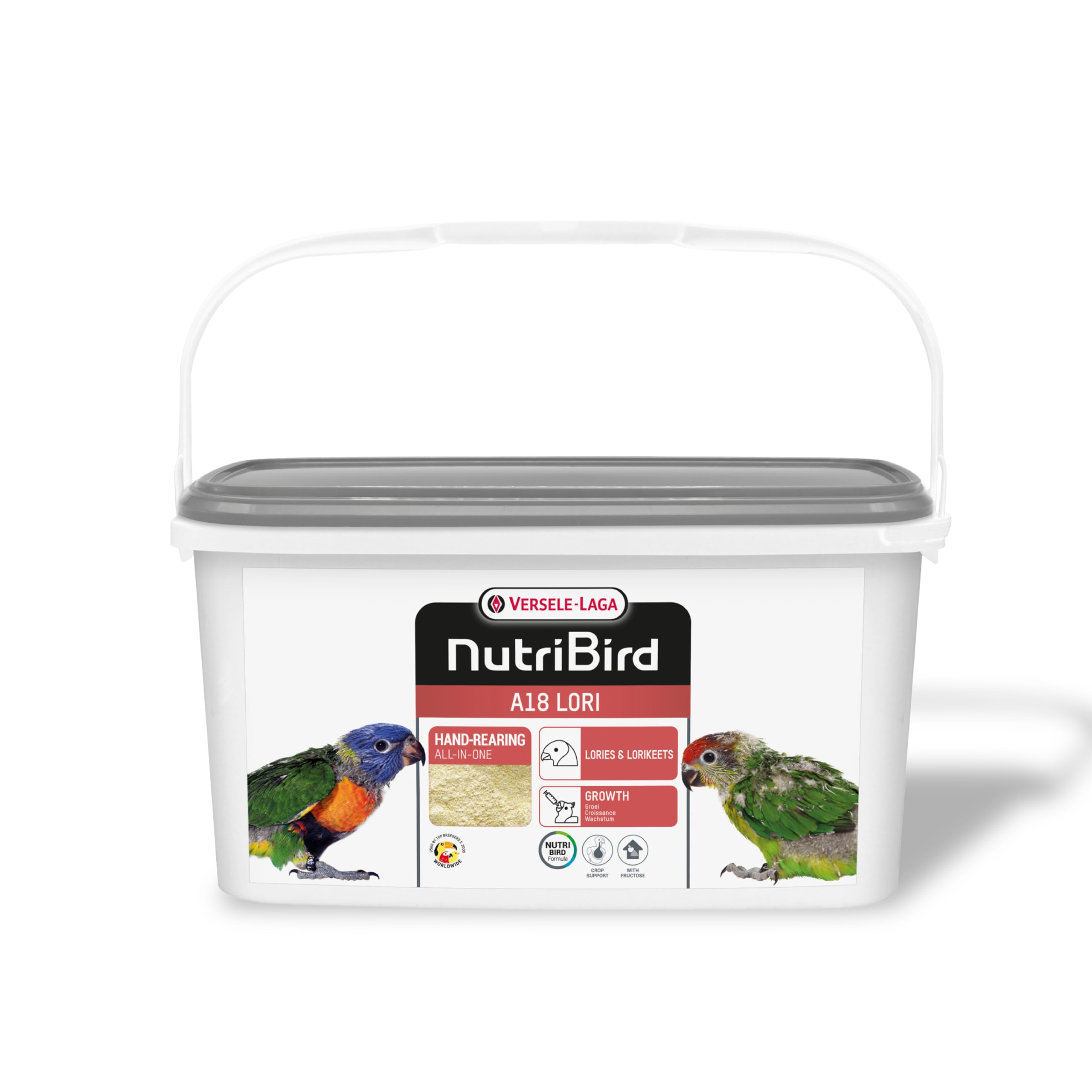 Versele-LagaVersele Laga NutriBird A18 Lori Hand-Rearing Food for Lories and lorikeets 3kg